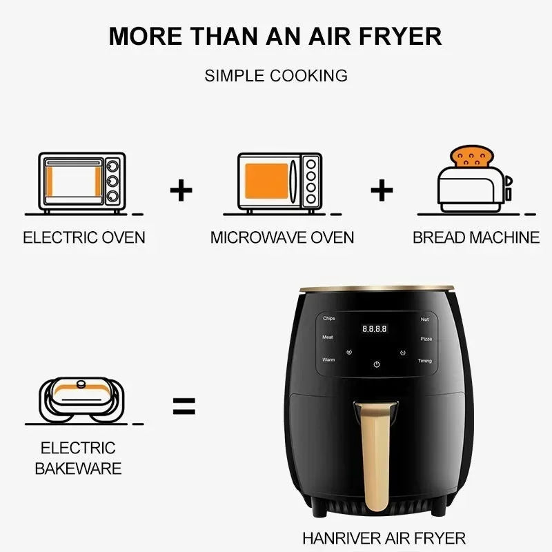 Niko 6L Multifunctional Air Fryer